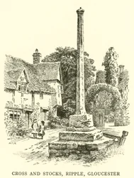 Cross and Stocks, Ripple, Gloucester